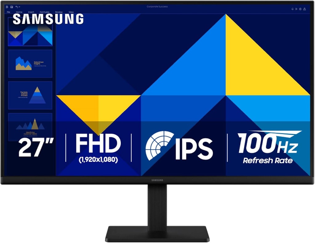 Samsung 27" 1080p 100Hz IPS FreeSync LCD Monitor: $100