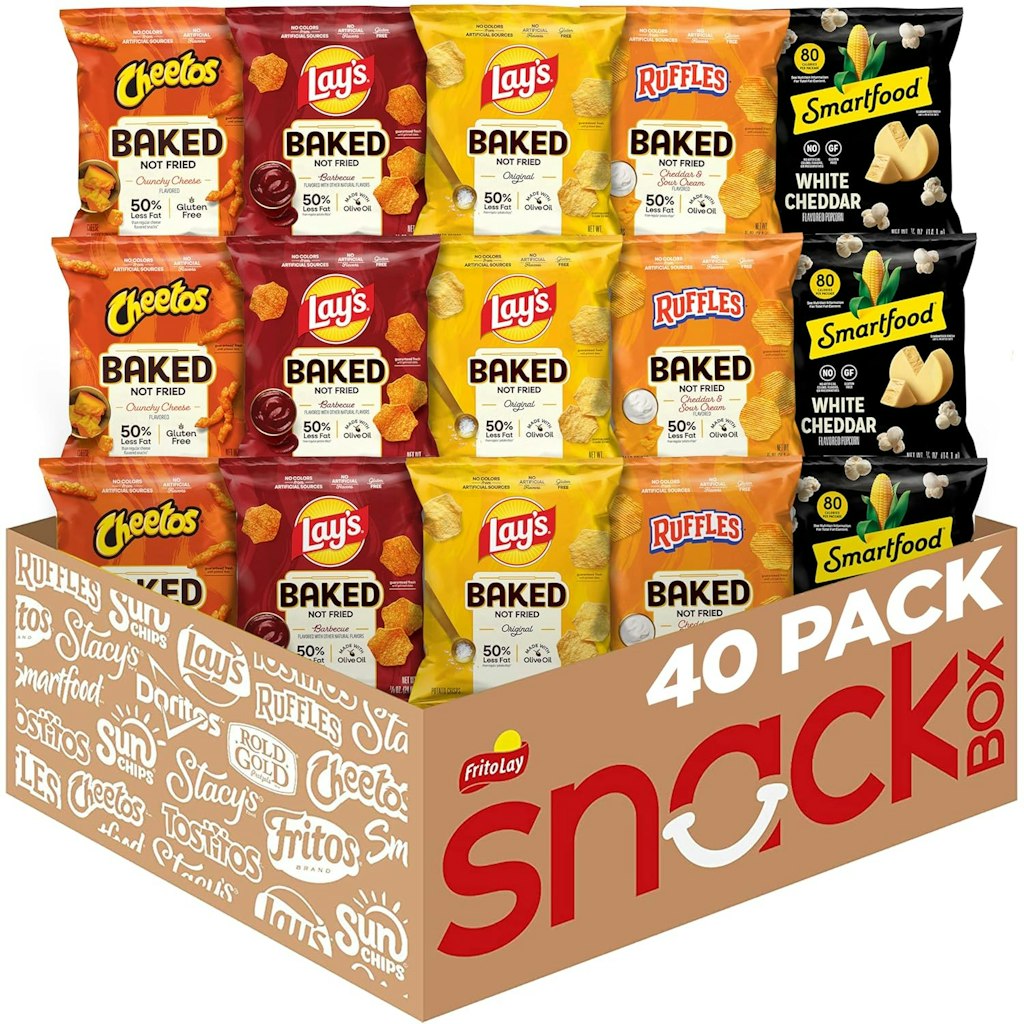Frito-Lay Baked & Popped Mix Variety 40-Pack: $13.28 via Sub & Save