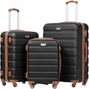 Coolife Luggage 3-Piece Suitcase Set w/ TSA Locks for $104 + free shipping
