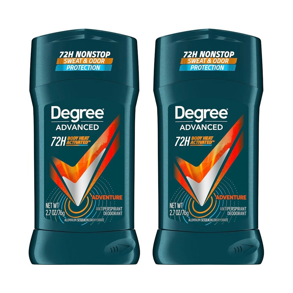 Degree Men's Advanced Protection Antiperspirant Deodorant 2-Pack: $2.39 Degree Men's Advanced Protection Antiperspirant Deodorant 2-Pack: $2.39