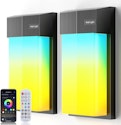 Smart Outdoor 1,500LM Wall Light 2-Pack for $12 + free shipping w/ Prime
