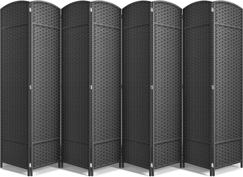 8-Panel 6-Foot Foldable Room Divider: $127 8-Panel 6-Foot Foldable Room Divider: $127