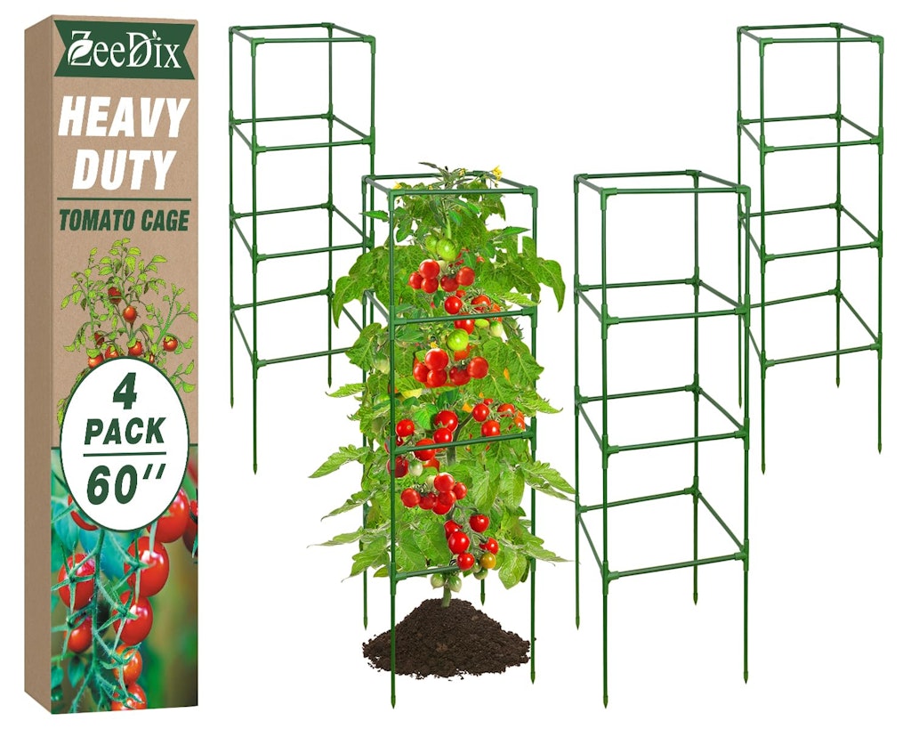 60" Adjustable Tomato Cage 4-Pack: $37
