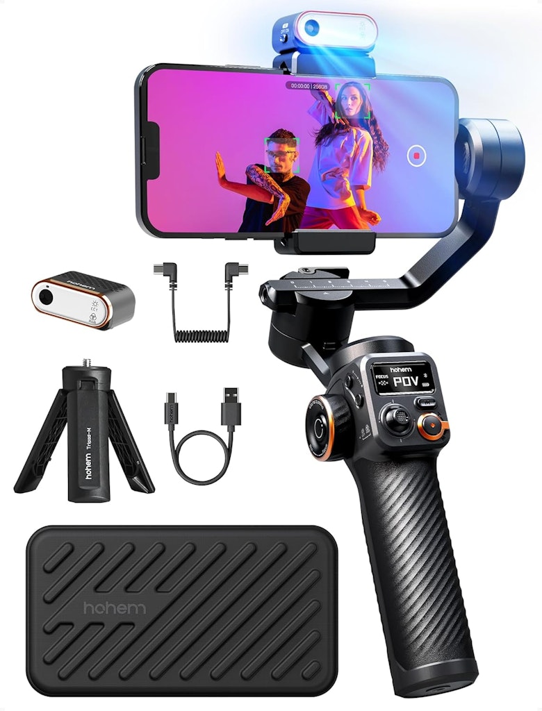 Hohem iSteady M6 Kit Gimbal Stabilizer Kit with AI Magnetic Tracking: $105.34
