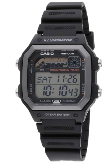 Casio Men's WS1600H Series Watch: $22 Casio Men's WS1600H Series Watch: $22