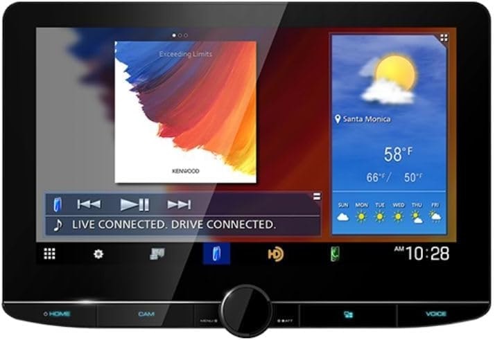 Kenwood eXcelon 10.1" Navigation Multimedia Receiver: $975 Kenwood eXcelon 10.1" Navigation Multimedia Receiver: $975