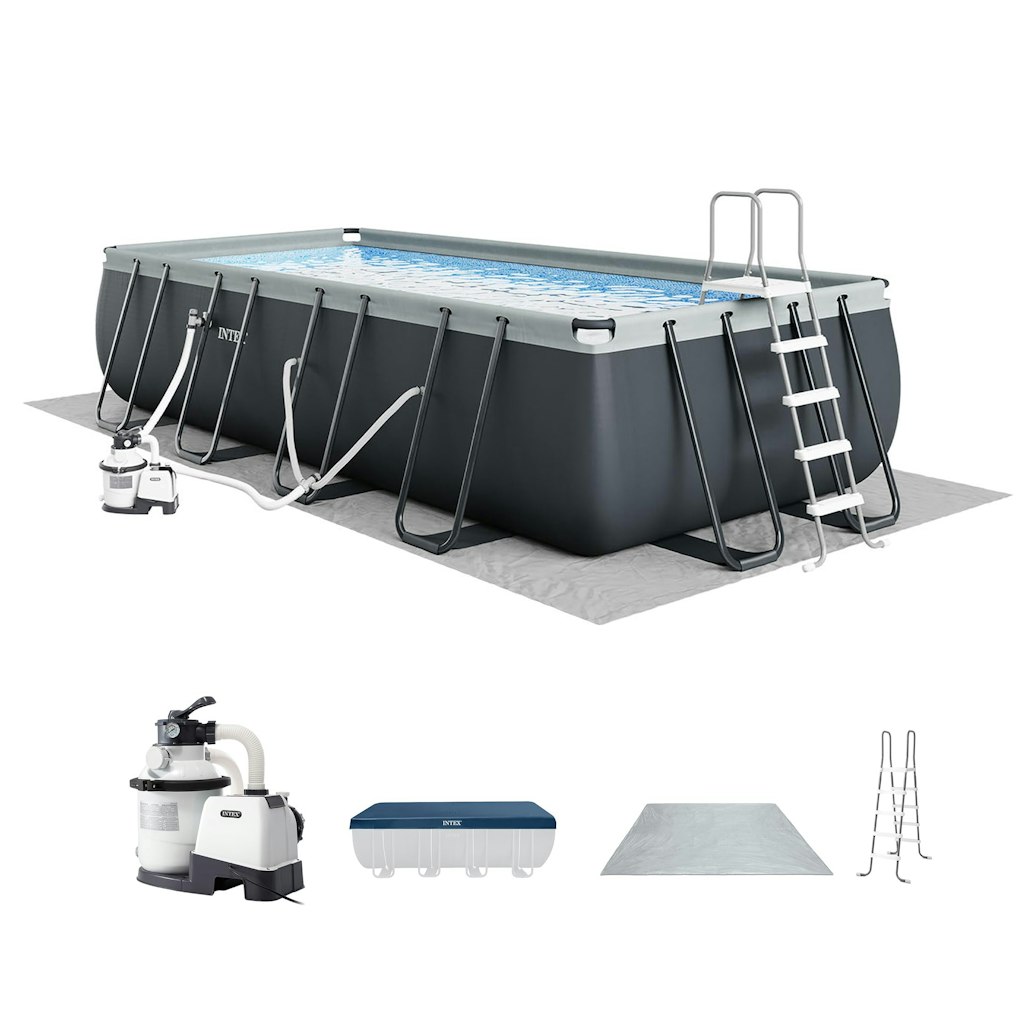 Intex Ultra XTR Deluxe Above Ground 18' Swimming Pool Set: $742