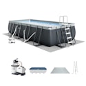 Intex Ultra XTR Deluxe Above Ground 18' Swimming Pool Set + free shipping