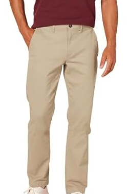 Amazon Essentials Men's Slim-Fit Stretch Chino Pant: From $9.99