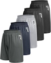 Men's Athletic Gym Shorts 5-Pack for $19 + free shipping w/ Prime
