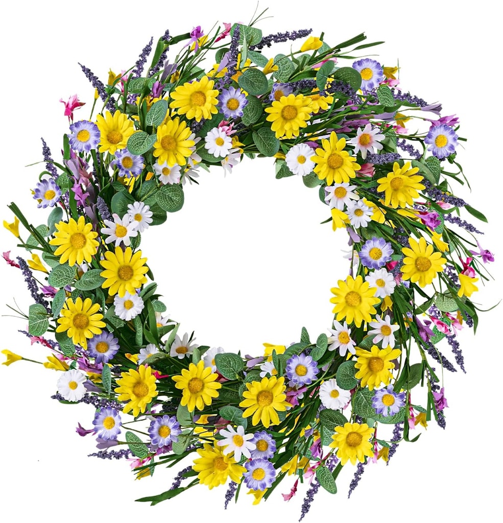U'Artlines 22" Spring Summer Wreath: $19 U'Artlines 22" Spring Summer Wreath: $19