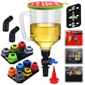 18-Piece Engine Oil Funnel Kit + free shipping w/ Prime