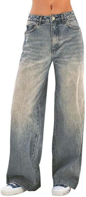 Emmiol Women's Mid-Waist Wide Leg Jeans: From $29 Emmiol Women's Mid-Waist Wide Leg Jeans: From $29