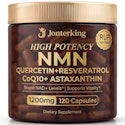 NMN, Quercetin, Resveratrol, CoQ10, & Astaxanthin Supplement 120-Capsule Bottle for $15 + free shipping w/ Prime