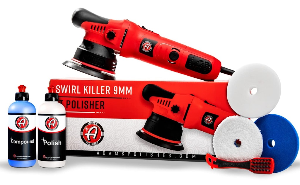 Adam's Polishes 9mm Dual Action Car Polisher Polishing Kit: $135 Adam's Polishes 9mm Dual Action Car Polisher Polishing Kit: $135
