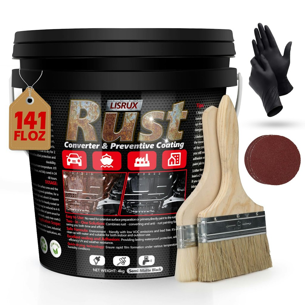 Rust Converter & Metal Primer 141-Fl.-Oz.: $27 via Sub. & Save Rust Converter & Metal Primer 141-Fl.-Oz.: $27 via Sub. & Save