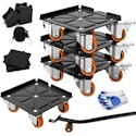 Nestura Heavy Duty Furniture Movers 4-Pack for $27 + free shipping w/ Prime