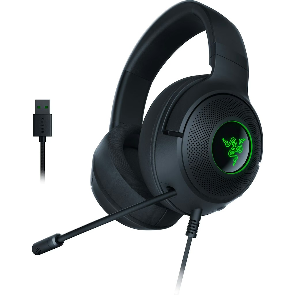 Razer Kraken V3 X Wired USB Gaming Headset: $40