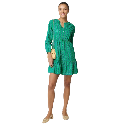 J.Crew Women's Long-Sleeve Mini Shirt-Dress: $28
