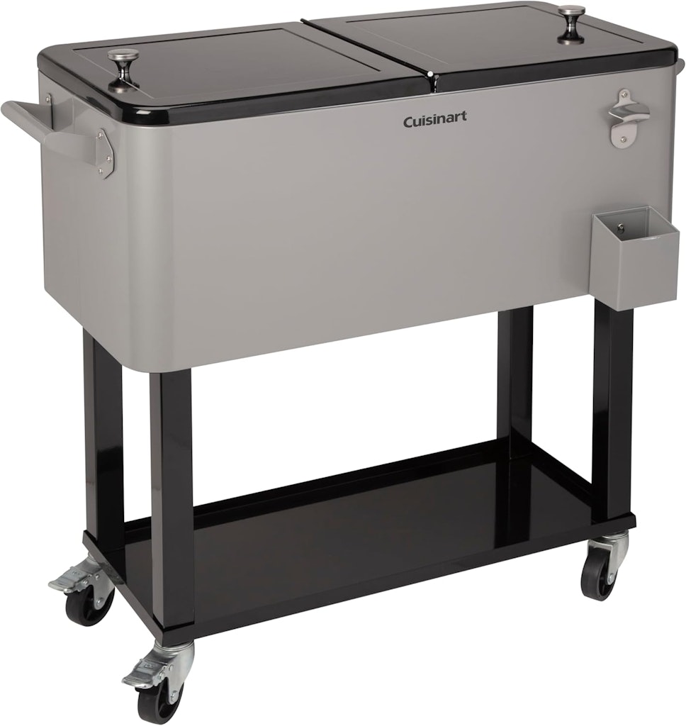Cuisinart 80-Quart Cooler Cart: $162 Cuisinart 80-Quart Cooler Cart: $162