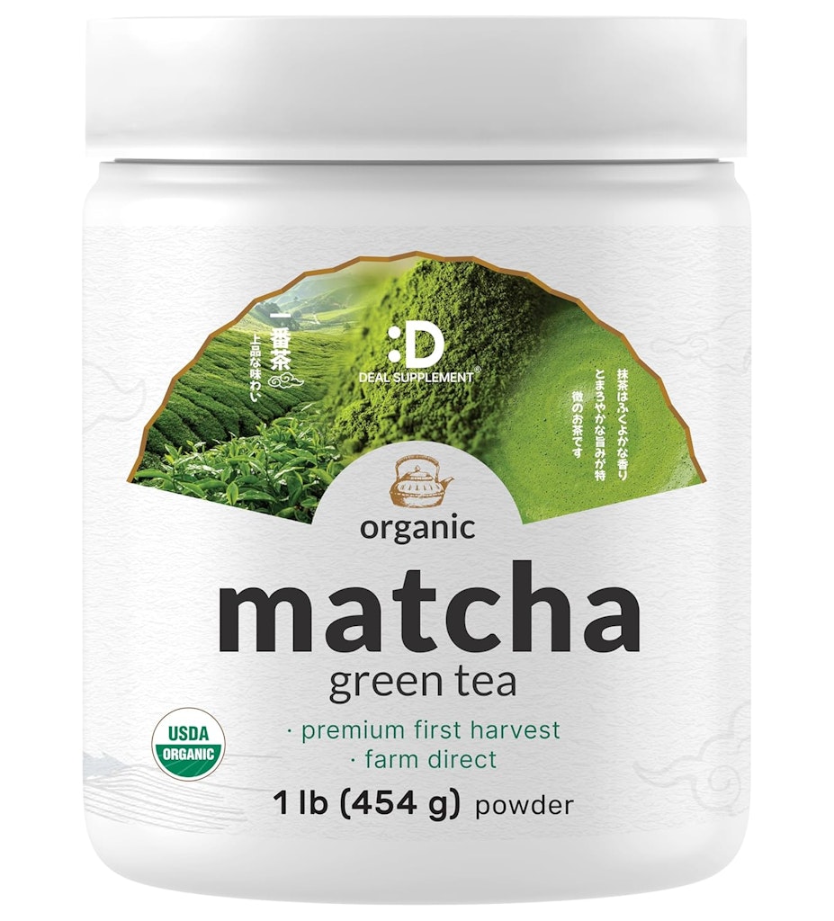 Organic Matcha Green Tea Powder: $16 via Sub & Save
