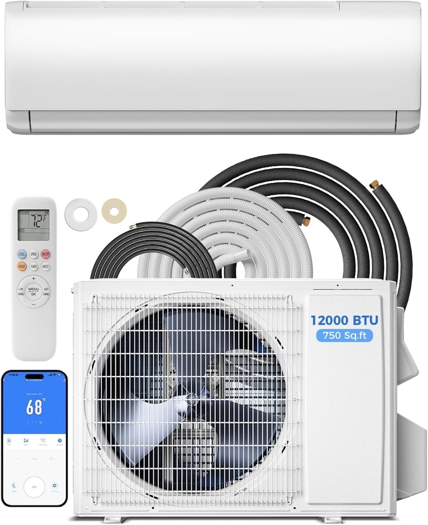 Feelfunn 12000-BTU Mini Split AC/Heating System : $470 Feelfunn 12000-BTU Mini Split AC/Heating System : $470