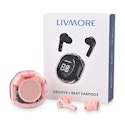 Livmore TWS Wireless Earbuds with Display for $9 + free shipping