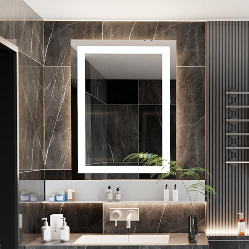 Luminorcrest 20 x 28" Rectangle Smart LED Bathroom Mirror: $64.99 Luminorcrest 20 x 28" Rectangle Smart LED Bathroom Mirror: $64.99