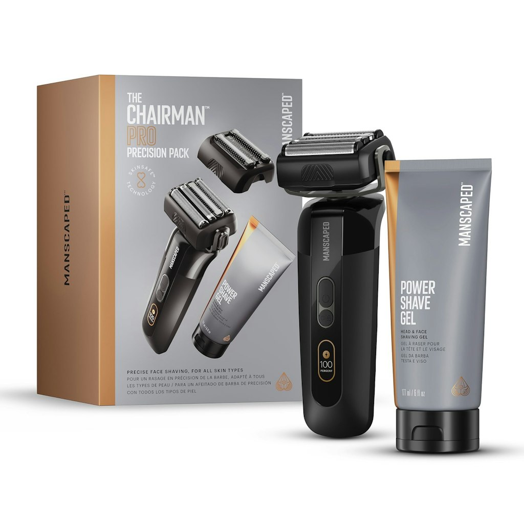 Manscaped Chairman Pro Precision Pack Foil Face Shaver: $52