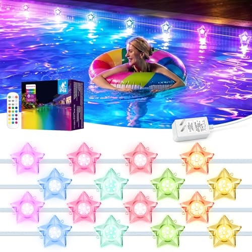 RGBIC 100-Foot Submersible Pool Lights: $39.97 RGBIC 100-Foot Submersible Pool Lights: $39.97