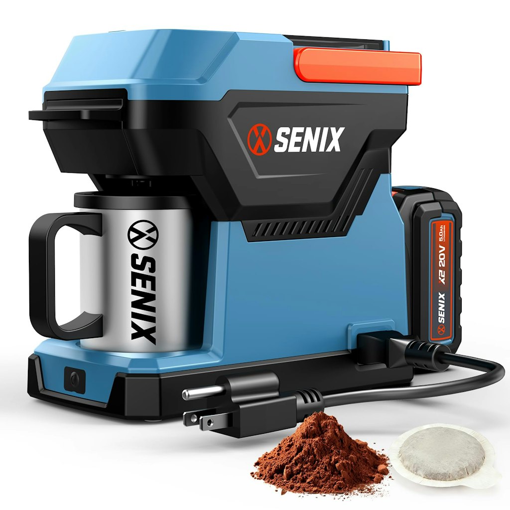Senix Portable Coffee Maker w/ 5000mAh Battery: $99 Senix Portable Coffee Maker w/ 5000mAh Battery: $99