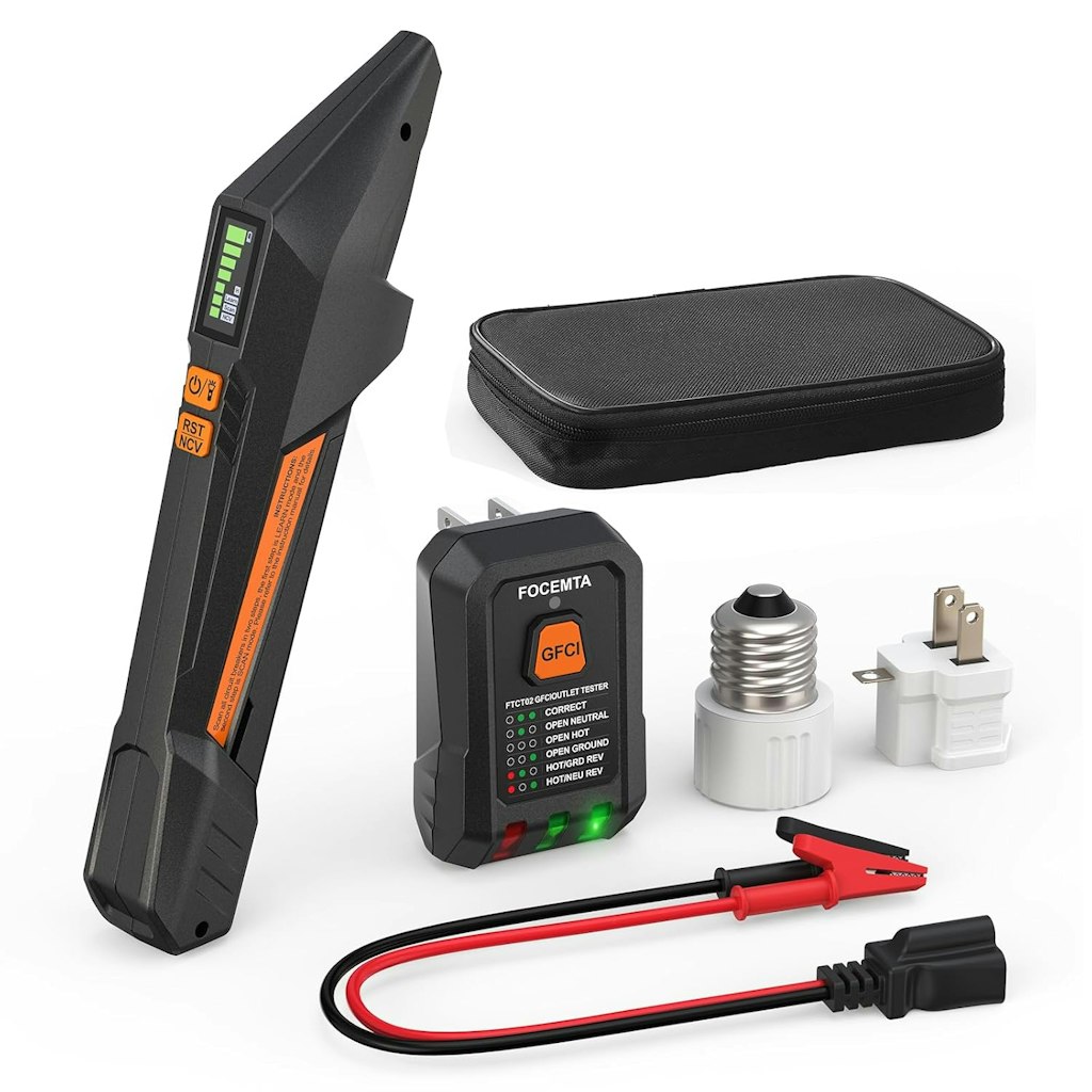Focemta Circuit Breaker Finder and GFCI Outlet Tester: $29.99 Focemta Circuit Breaker Finder and GFCI Outlet Tester: $29.99