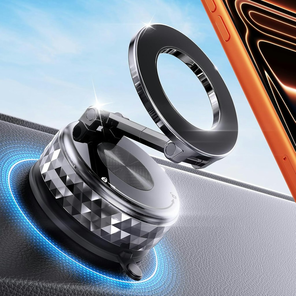 Meifigno 360° Rotating MagSafe Car Mount for Tesla: $12.20