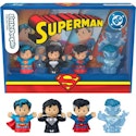 Little People Superman Through the Ages Mini Figure + free shipping