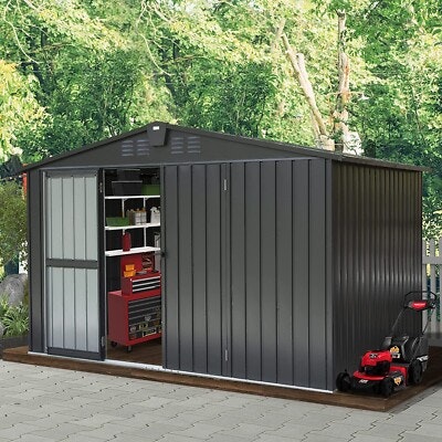 Domi 10x8-Foot Storage Shed: $294.39