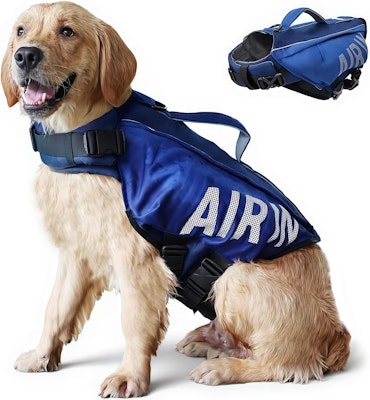 Ripstop Dog Life Jacket for $4 + free shipping w/ Prime