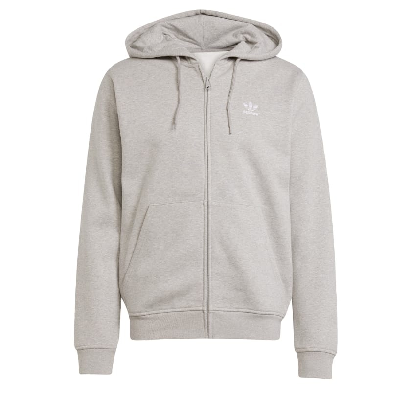 adidas Men's Trefoil Essentials Full-Zip Hoodie: $29