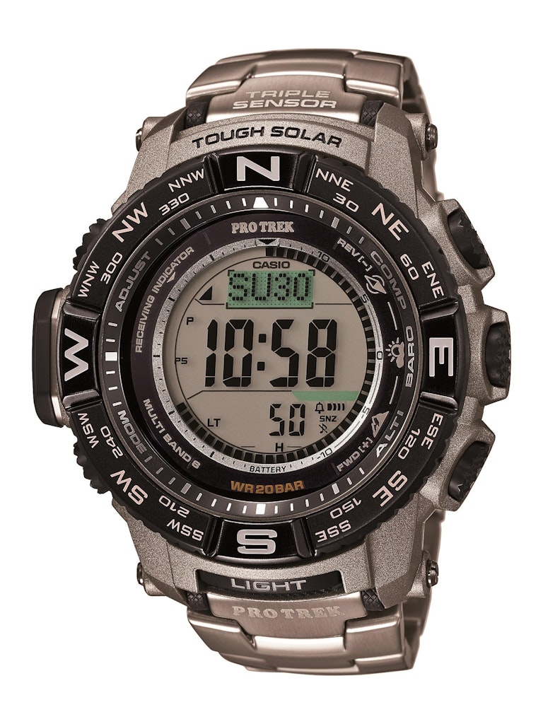 Casio PRW3500T-7 Pro Trek Tough Solar Atomic Watch: $330