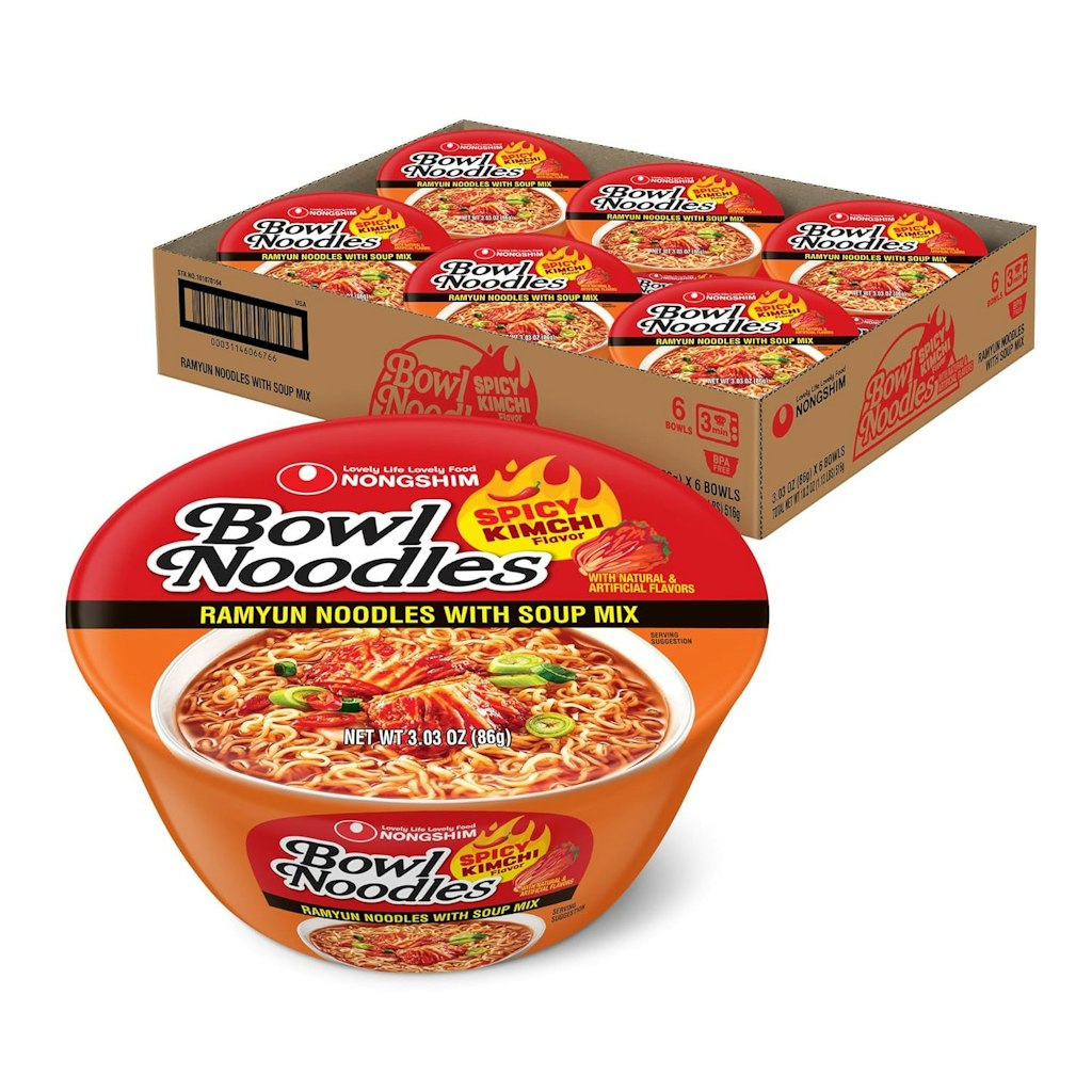 Nongshim Ramen Noodles 6-Pack: $5.70 via Sub & Save