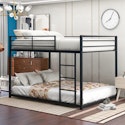 Full Over Full Low Bunk Bed for $131 + free shipping