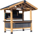 Backyard Discovery Palisade 9x6-Foot Cedar Wood Outdoor Bar Set for $1,999 + free shipping