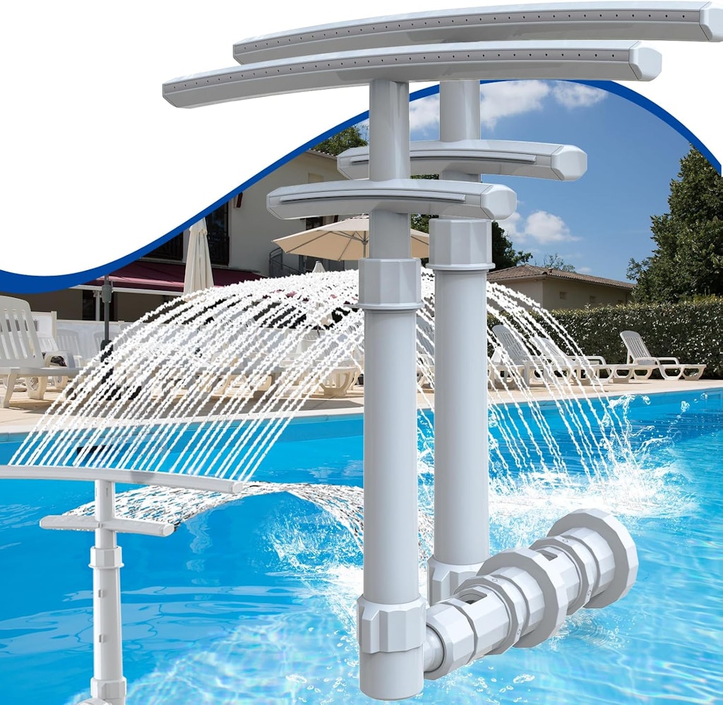PoolCoolPro Pool Fountain 2-Pack: $16 w/ Prime