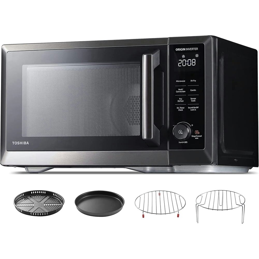 Toshiba OptiChef 7-in-1 Microwave Oven Air Fryer Combo: $279.97
