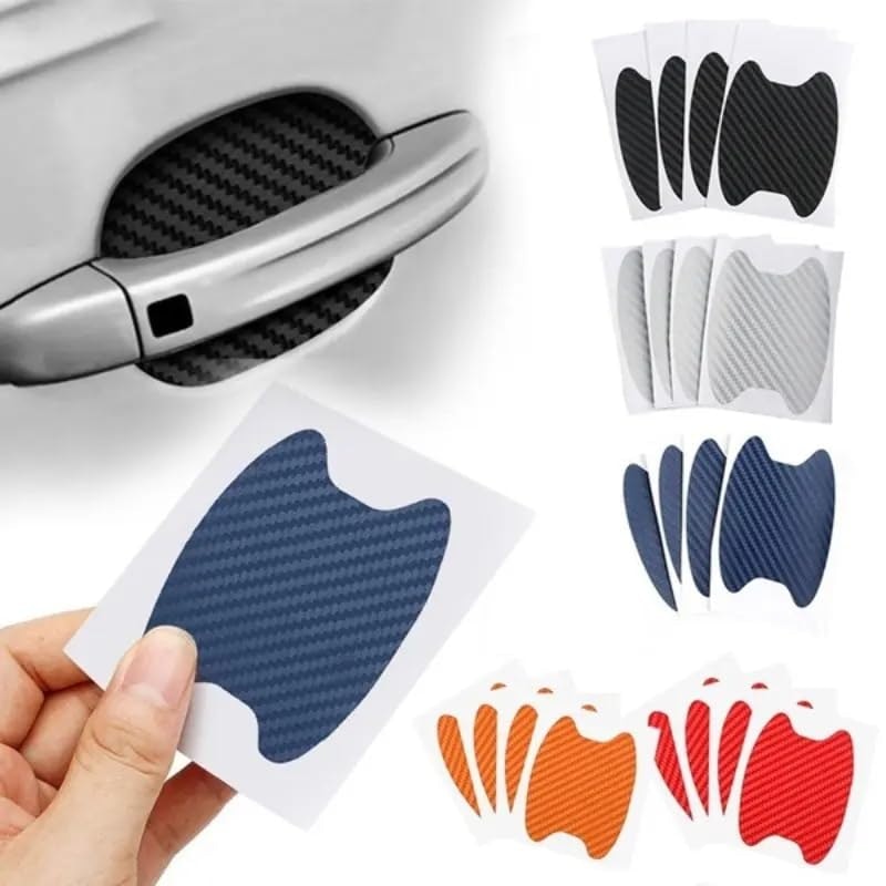 Car Door Scratch Protector w/ Automatic Door Handle Film: 98 cents