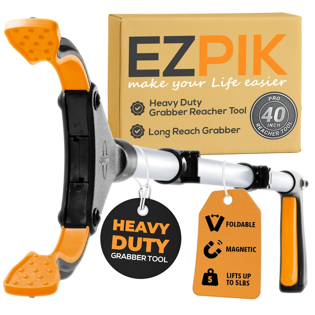 EZPIK Pro 40" Telescoping Magnetic Folding Grabber Tool: $23