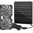 30W Solar Powered Exhaust Fan Kit for $24.60 + free shipping w/ Prime