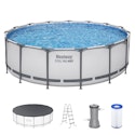 Bestway Steel Pro 15-Foot Round Above Ground Swimming Pool for $440 + free shipping