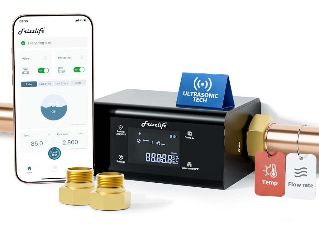 Frizzlife LP365 Smart Water Monitor & Automatic Shutoff: $280