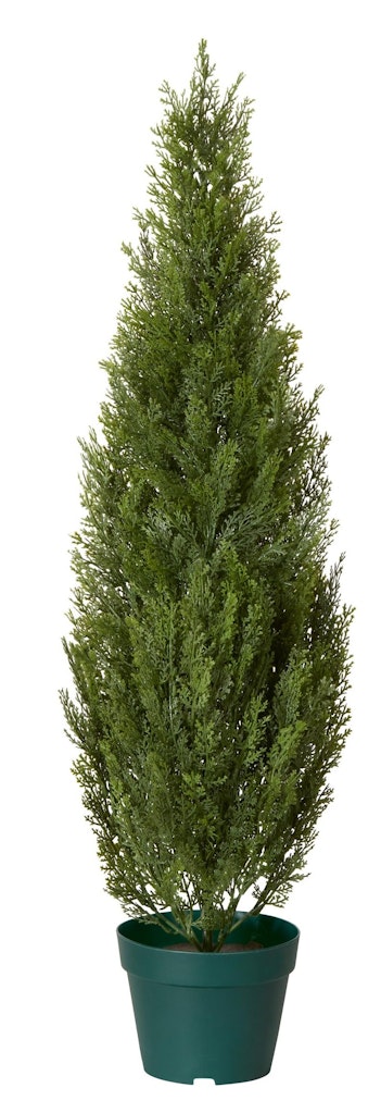 National Tree Company 36" Artificial Arborvitae Topiary Tree: $25