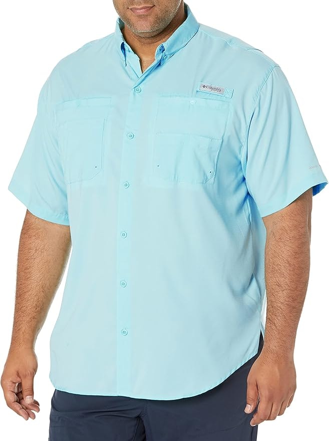 Columbia Men’s PFG Tamiami II Short Sleeve Shirt : $19